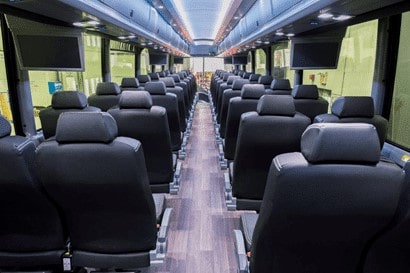 executive bus rental service
