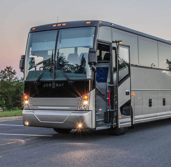 luxury charter bus