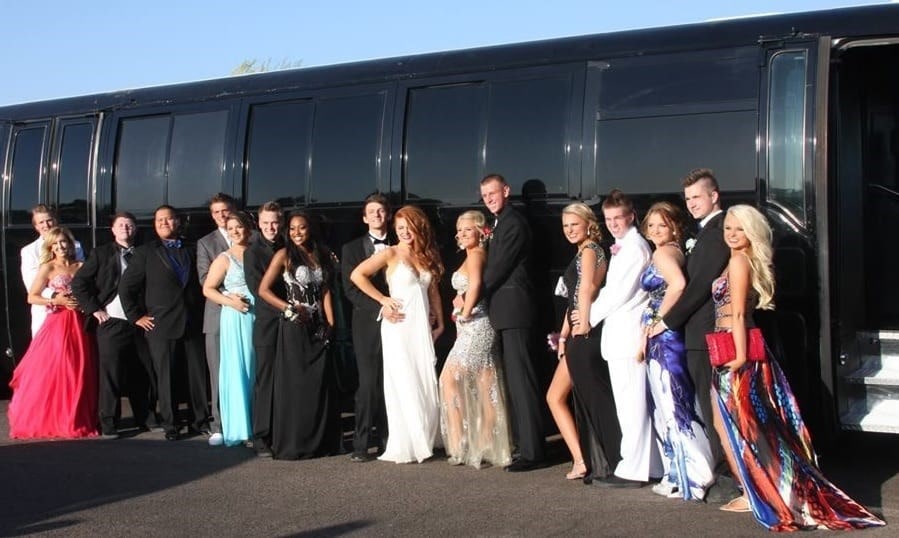 party bus rental service