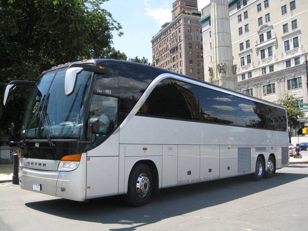 rent a charter bus in bloomfield