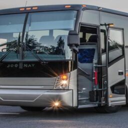 luxury charter bus