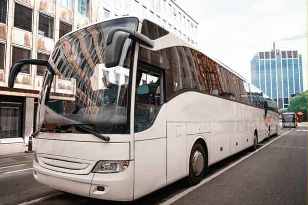 wedding charter bus