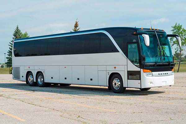 sports bus rental