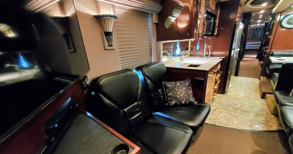 sleeper bus rental