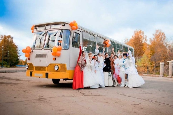 weddings shuttle service