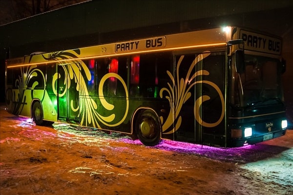 party bus rental near me