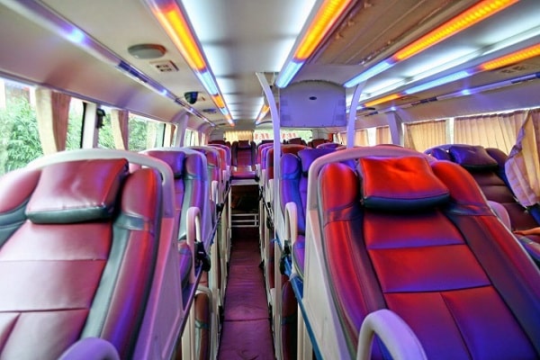 sleeper bus rental