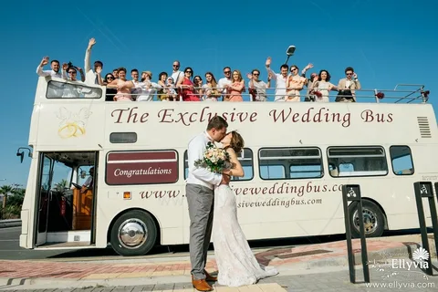 wedding bus rental