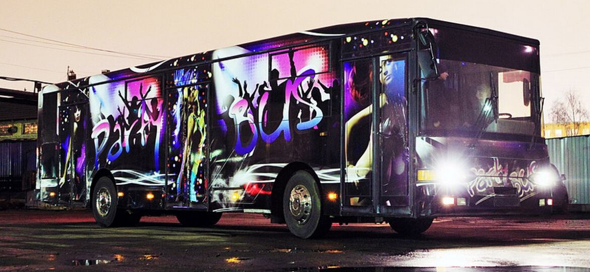 party bus rental near me