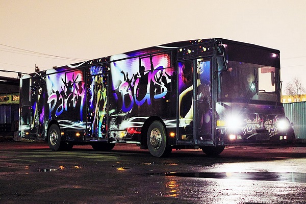 party bus rental near me