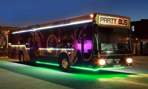 luxury party bus rental