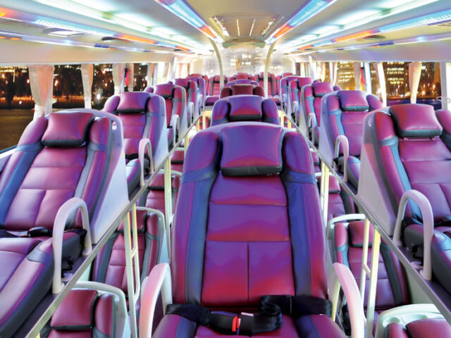 Sleeper bus rental