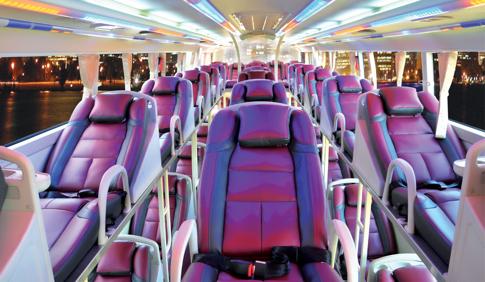 Sleeper bus rental