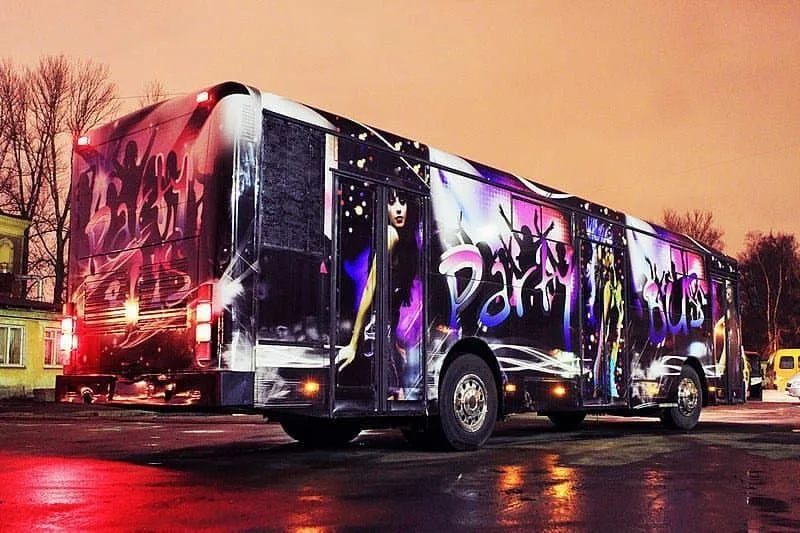 party bus rental near me